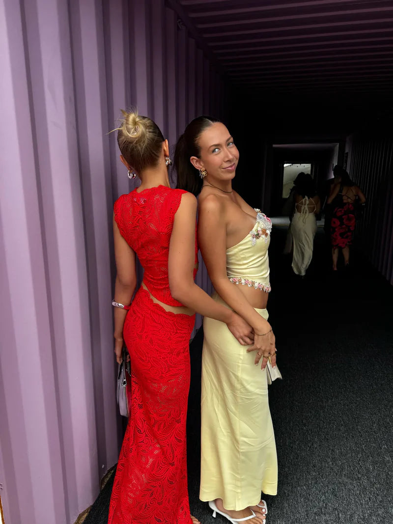 Roselle Lace Co-ord Set