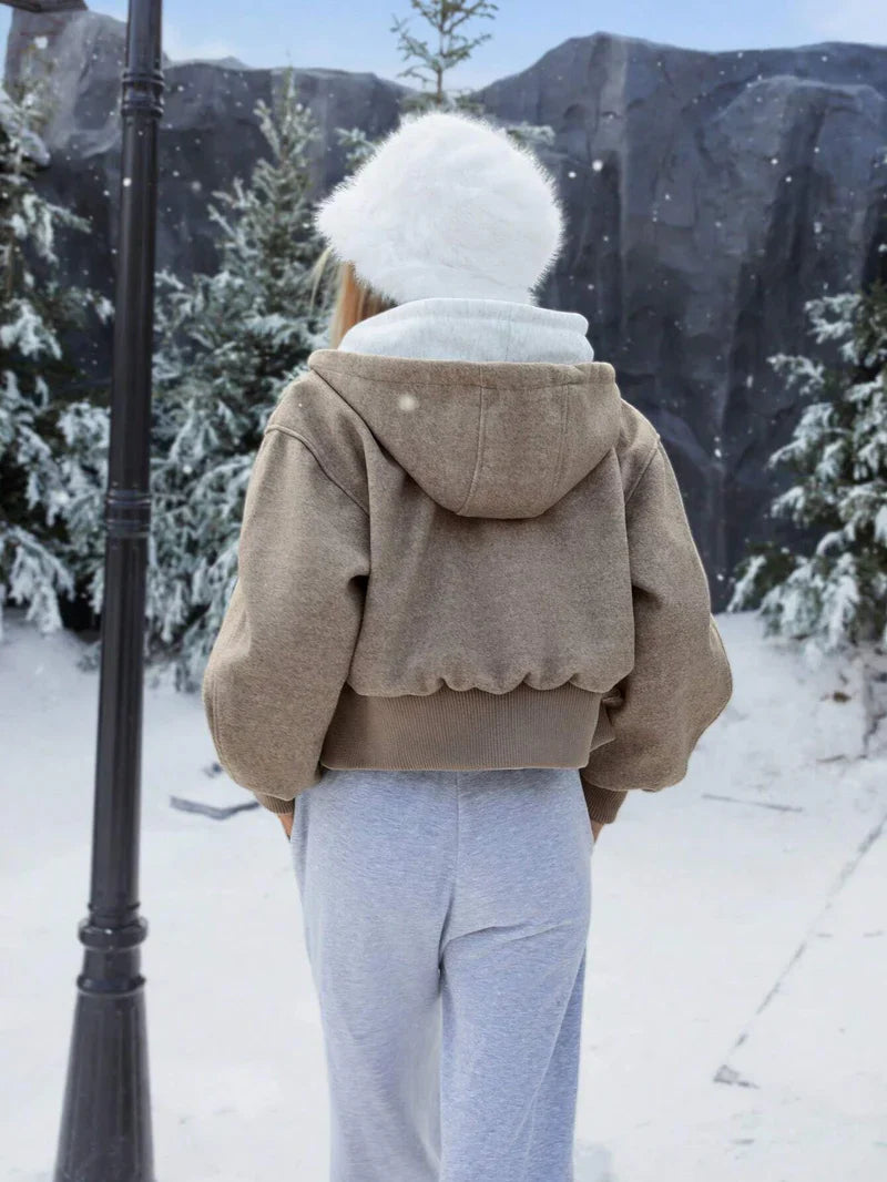 Noelle Hooded Vest Jacket