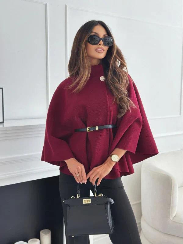 Maria Cape Belt Coat