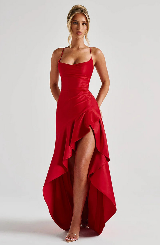 Émile Maxi Dress Elegant Slit