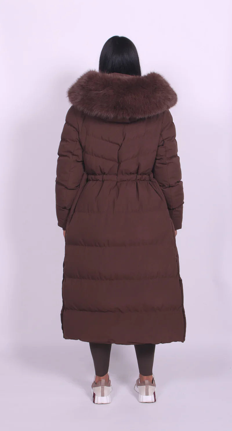 Elise puffer Brown
